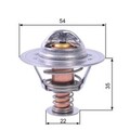 GATES Thermostat (TH22689G1) für Vauxhall Astra Mk V (H) Opel H Corsa C Meriva 