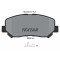 Bremsbelagsatz Scheibenbremse Textar 2556401 für Chrysler für Mazda (changan)