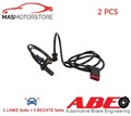 ABS SENSOR DREHZAHLFÜHLER PAAR HINTEN ABE CCZ1660ABE 2PCS I NEU OE QUALITÄT