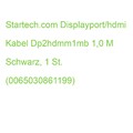 Startech.com Displayport/hdmi Kabel Dp2hdmm1mb 1,0 M Schwarz, 1 St. (00650308611