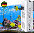 Leise Aquarium Innenfilter 4in1 Aquarienfilter, 500L/H Aquarien Filter 6W DE
