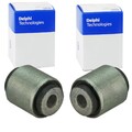 2x DELPHI HINTERACHSBUCHSEN QUERLENKERLAGER passend für AUDI A4 SEAT EXEO LINKS+
