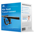 Hook Anhängerkupplung abnehmbar für FORD Transit Connect Typ V408 AHK