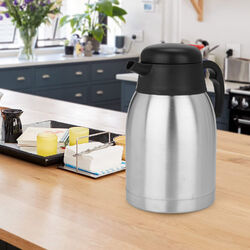 Isolierkanne 1,5 Liter Thermoskanne Edelstahl Kanne Thermo 1,5l - Isolierflasche