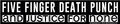 Five Finger Death Punch Aufkleber Got Your Six Sticker ca. 13x10 cm
