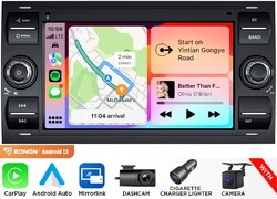 Für 2006-2011 Ford Fusion Android 13 Autoradio 7" IPS GPS Navi CarPlay WiFi DAB+
