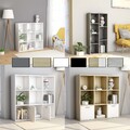 Bücherregal Bücherschrank Lagerregal Standregal Raumteiler Wandregal Aktenregal