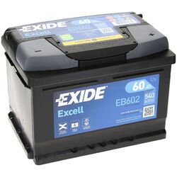 Autobatterie Exide Excell 12V 60Ah WARTUNGSFREI TOP ANGEBOT NEU