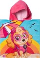 Paw Patrol Badeponcho Mädchen one size Badehandtuch mit Kapuze Handtuch Strand
