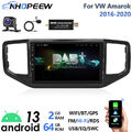DAB+ CarPlay 2+64GB 9" Android13 Autoradio Für VW Amarok 2016-2020 GPS Navi WIFI