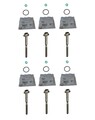 6x Dichtungsatz + Dehnschraube für CR Einspritzdüse VW Touareg AUDI A4 A5 Q7 3,0