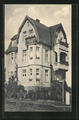 Stadthagen, Strasse am Hotel - Villa Hedwig Günther, Ansichtskarte 