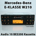 Original Mercedes W210 Radio Audio 10 BE3200 Becker Kassettenradio S210 E-Klasse