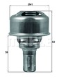 MAHLE Thermostat für Kühlmittel / Kühlerthermostat TX 174 86