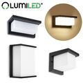 LUMILED Wandleuchte E27 Wandlampe LED Außen Garten Fassade Lampe IP44 230V LEVIS