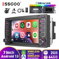 Für VW Touareg T5 Multivan Carplay DAB+ Autoradio Android 13 Auto GPS Cam 2+64G