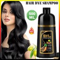 Natürliches Haarfärbeshampoo Haarfarbe 3-in-1 für Verdunkelung Schwarzes Braun