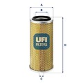 ORIGINAL® Ufi Luftfilter für VW ILTIS TRANSPORTER T3 Pritsche/Fahrgestell