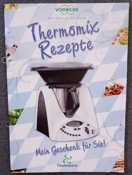 VORWERK Thermomix " Rezeptheft " Ein Geschenk für Thermomix REZEPTE  - Liebhaber