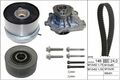 INA Wasserpumpe + Zahnriemensatz mit (530 0724 30) für Opel Zafira / Family B