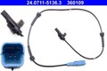 ATE Sensor, Raddrehzahl 24.0711-5136.3 für PEUGEOT