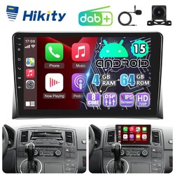 DAB+ 8Core 4+64GB CarPlay Android15 Autoradio GPS Für VW T5 Transporter Multivan