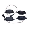 1x ORIGINAL® Maxgear 19-3660 Bremsbelagsatz, Scheibenbremse Hinten, inkl.