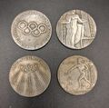 Olympia 1936 BERLIN Garmisch-Partenkirchen Medaillen Set 