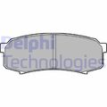 Bremsbelagsatz  Scheibenbremse hinten Delphi LP963 für MITSUBISHI TOYOTA