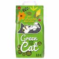 Greencat Natur-Klumpstreu 6 x12 Liter Katzenstreu klumpend Best Öko-Plus Cats 