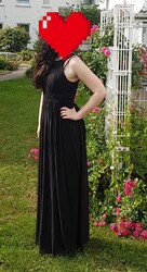 Abendkleid von Jakes Ballkleid Kleid lang schwarz Gr. 38