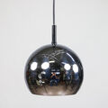 Polierte Chrom Kugel Pendel Lampe Decken Leuchte Vintage Chrome Ball Lamp 70er