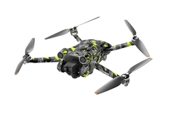 DJI Mini 3 Skin Mini 3 Pro Aufkleber Drohnen Folien Wrap Skins Splatter Yellow