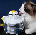 Wasserautomat Trinkbrunnen Wasserspender Haustierbrunnen für Katzen Stille Pumpe