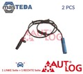 AS4048 ABS SENSOR DREHZAHLFÜHLER HINTEN AUTLOG 2PCS FÜR BMW 5,E39
