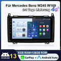 Android Carplay Autoradio Für Benz A/B Klasse/Vito W245 W169 DAB+ GPS NAVI SWC 