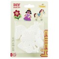 Hama Perlen 4571 Kleine Stiftplatten 3er Set für Midi Bügelperlen mit Durchmesse