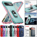 Für Google Pixel 10 9 Pro XL 9 8 7 Pro 8A Fall Stoßfest Rüstung Stand Ring Cover
