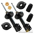 ATEC 2x STOSSDÄMPFER GAS VORNE +DOMLAGER +PROTECTION-KIT FÜR OPEL CORSA B