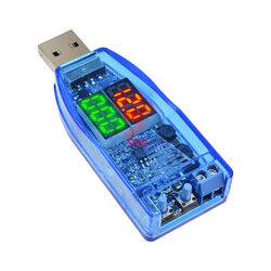Step Up Down Voltage Converter Buck Boost DC LED 5V to 1V-24V USB Upright Button