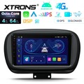 XTRONS 9" 4G+64G Android 14 Autoradio für FIAT 500X IPS DSP GPS CarPlay 4G WiFi+