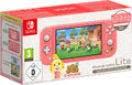 NINTENDO Switch Lite koralle Handheld Konsole Animal Crossing Edition B-WARE