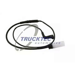 1x ORIGINAL® Trucktec Automotive Warnkontakt, Bremsbelagverschleiß Hinten