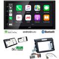 JVC KW-M560BT Autoradio Apple CarPlay Android Auto für Honda CR-V IV Rubbertouch