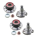 2x Radlager + Achszapfen Radnabe hinten für SKODA Octavia 1U SEAT Leon Toledo 1M