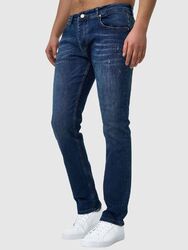 Herren Jeans Slim Fit Straight Hose Chino Denim Herrenjeans Herrenhose 600-JS