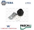 G53004PC ACHSMANSCHETTE ANTRIEBSWELLE PASCAL 2PCS FÜR KIA SHUMA,CARENS I,RETONA