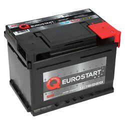 Autobatterie 12V 65Ah 570A/EN Eurostart SMF Batterie ersetzt 55 56 57 63 64 65Ah