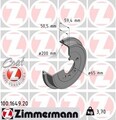 Zimmermann (100.1649.20) Bremstrommel für AUDI SEAT SKODA VW