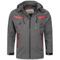 Arctic Seven Herren Designer Softshell Funktions Outdoor Regen Jacke Sport AS088